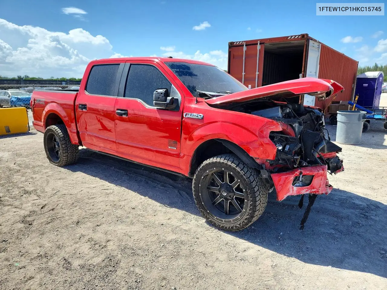 1FTEW1CP1HKC15745 2017 Ford F150 Supercrew