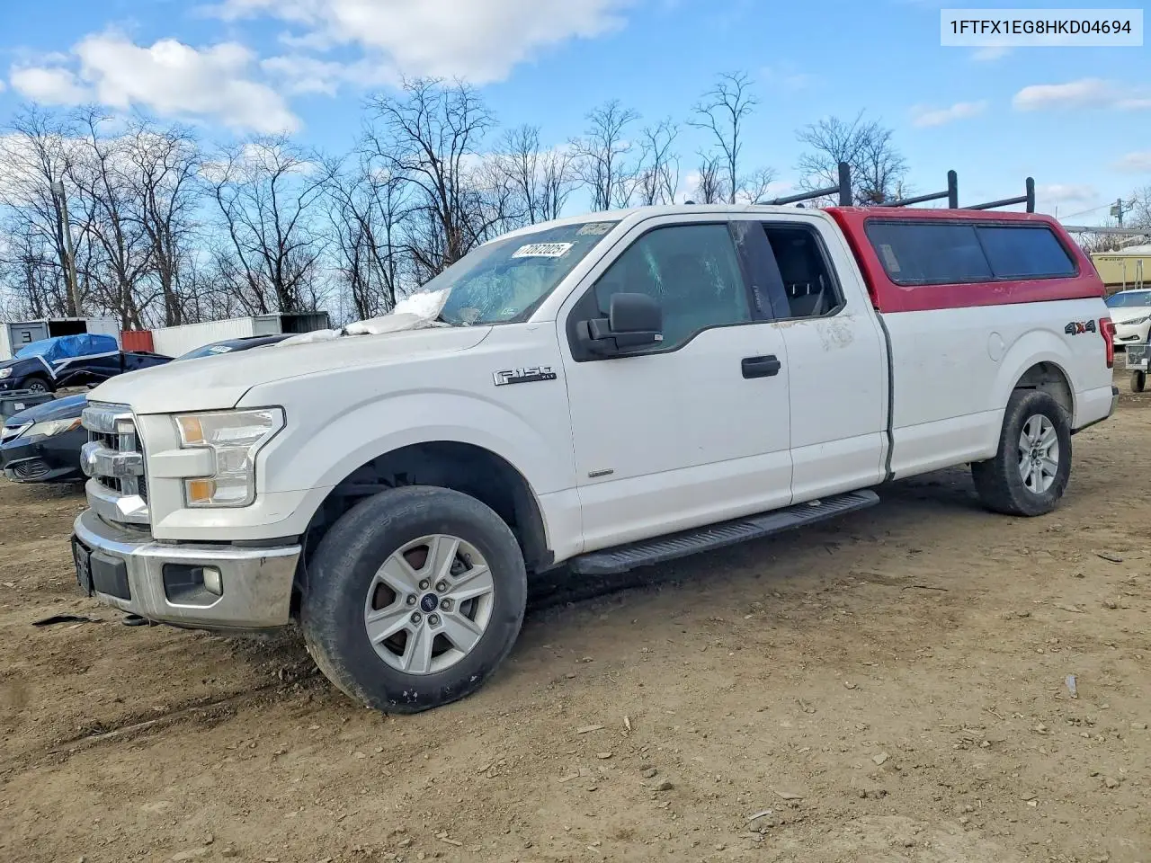 1FTFX1EG8HKD04694 2017 Ford F150 Xlt 4Wd V6 Ext Cab 3.5L
