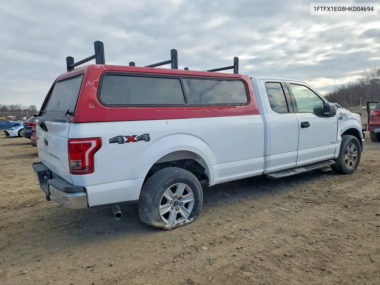 1FTFX1EG8HKD04694 2017 Ford F150 Xlt 4Wd V6 Ext Cab 3.5L