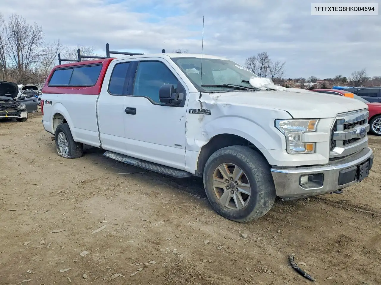 1FTFX1EG8HKD04694 2017 Ford F150 Xlt 4Wd V6 Ext Cab 3.5L