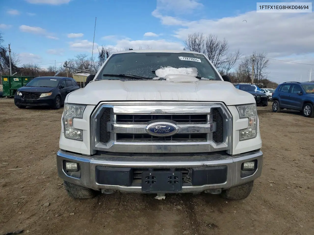 1FTFX1EG8HKD04694 2017 Ford F150 Xlt 4Wd V6 Ext Cab 3.5L