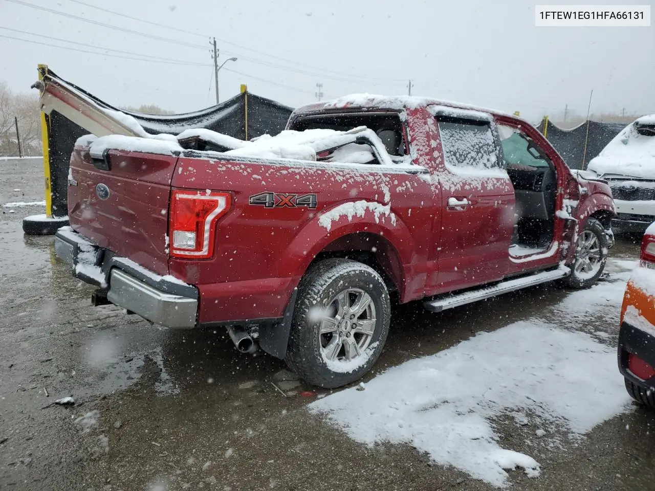 1FTEW1EG1HFA66131 2017 Ford F150 Supercrew