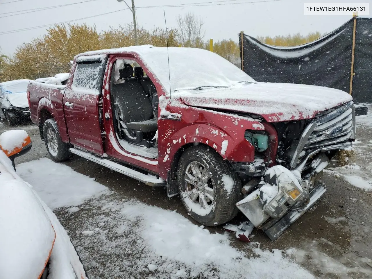 1FTEW1EG1HFA66131 2017 Ford F150 Supercrew
