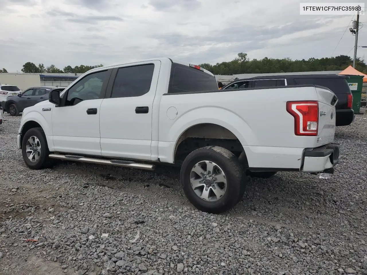 1FTEW1CF7HFC35983 2017 Ford F150 Supercrew