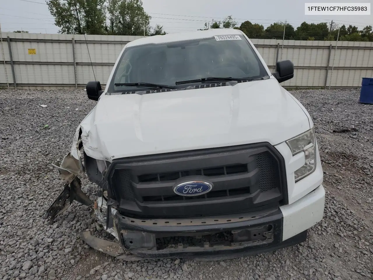 1FTEW1CF7HFC35983 2017 Ford F150 Supercrew