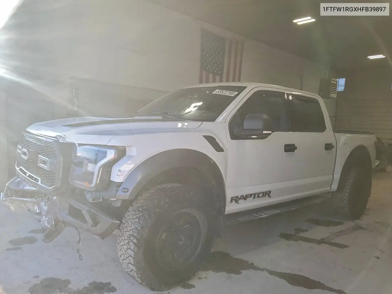 1FTFW1RGXHFB39897 2017 Ford F150 Raptor