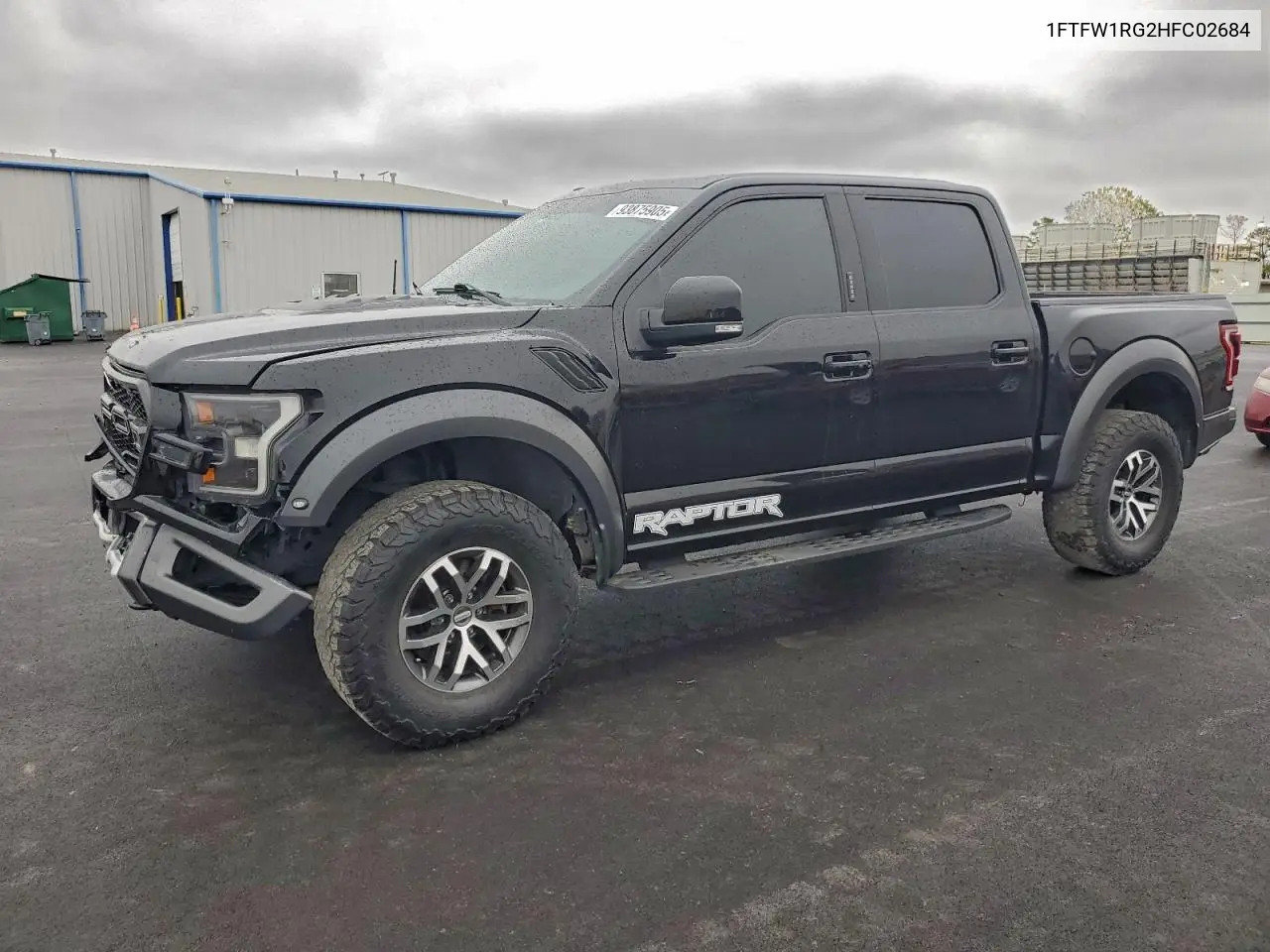 1FTFW1RG2HFC02684 2017 Ford F150 Raptor