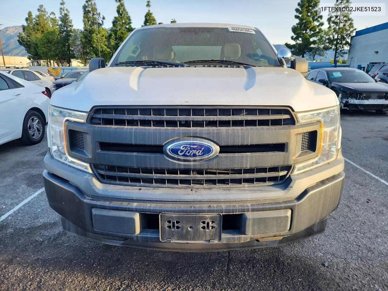 2018 Ford F150 Super Cab VIN: 1FTFX1CG2JKE51523 Lot: 48941546