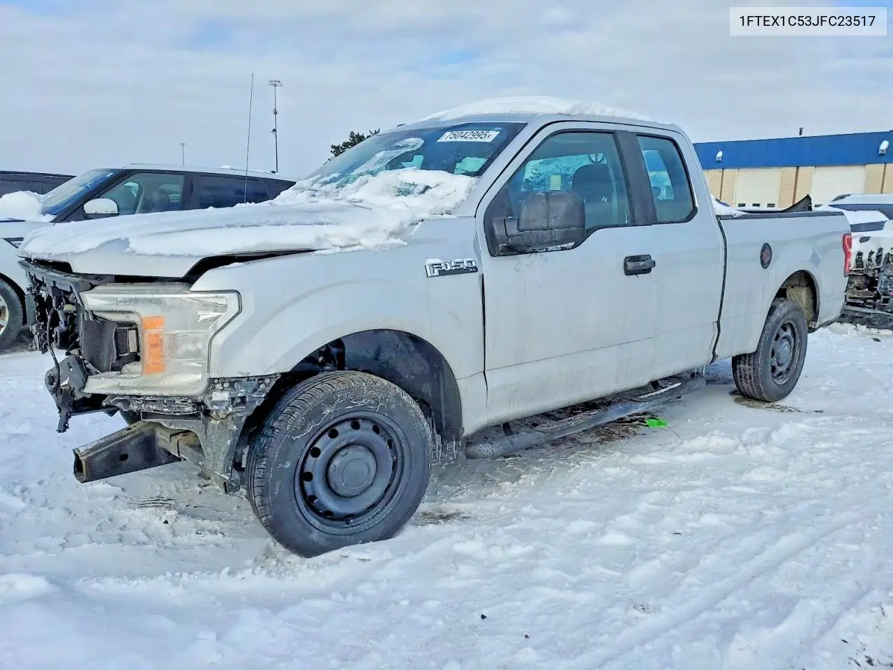 1FTEX1C53JFC23517 2018 Ford F150 Super Cab