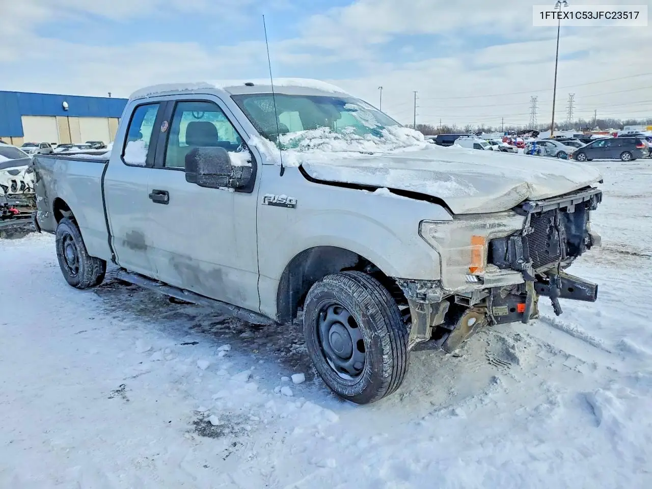 1FTEX1C53JFC23517 2018 Ford F150 Super Cab