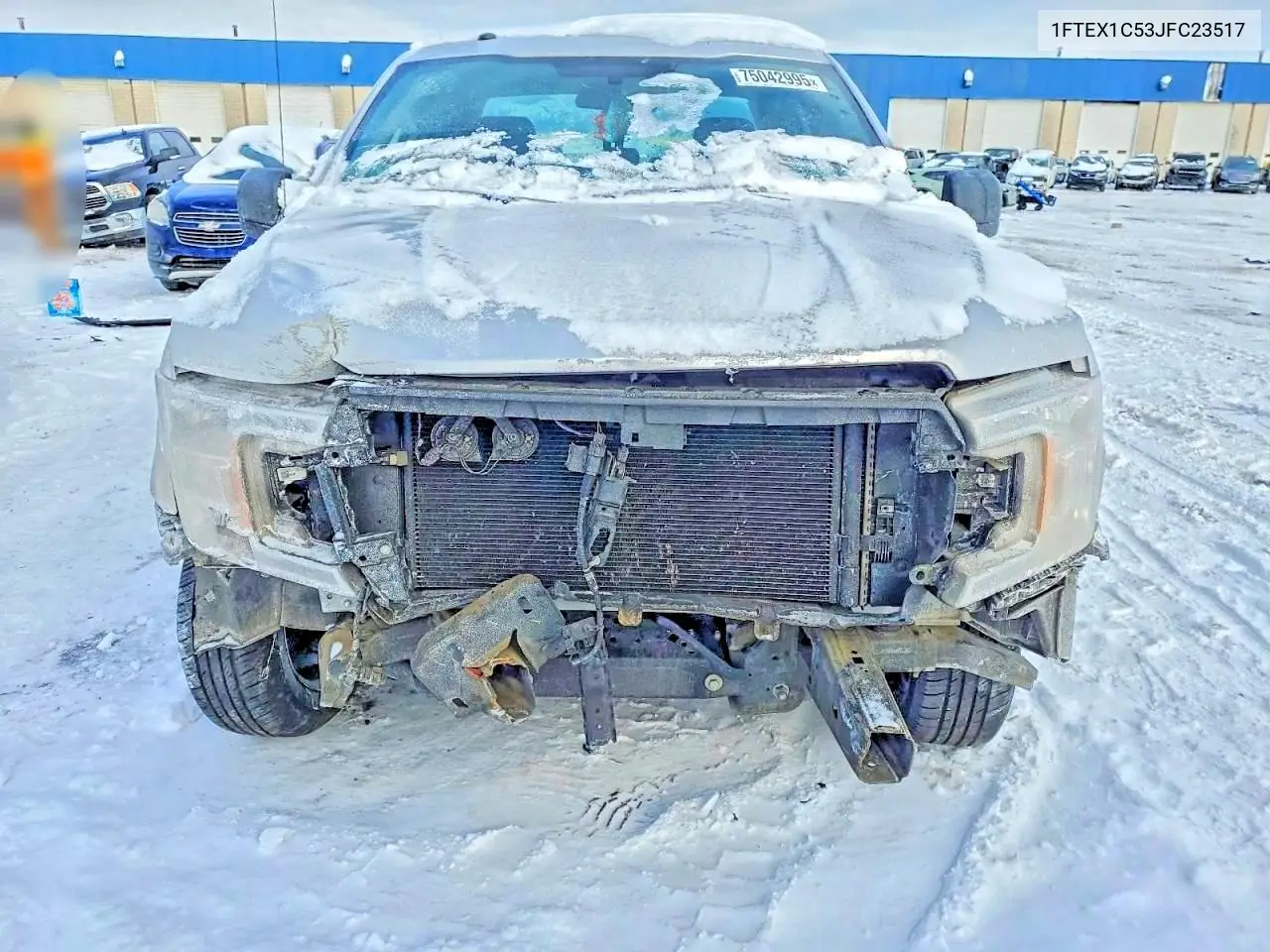 1FTEX1C53JFC23517 2018 Ford F150 Super Cab