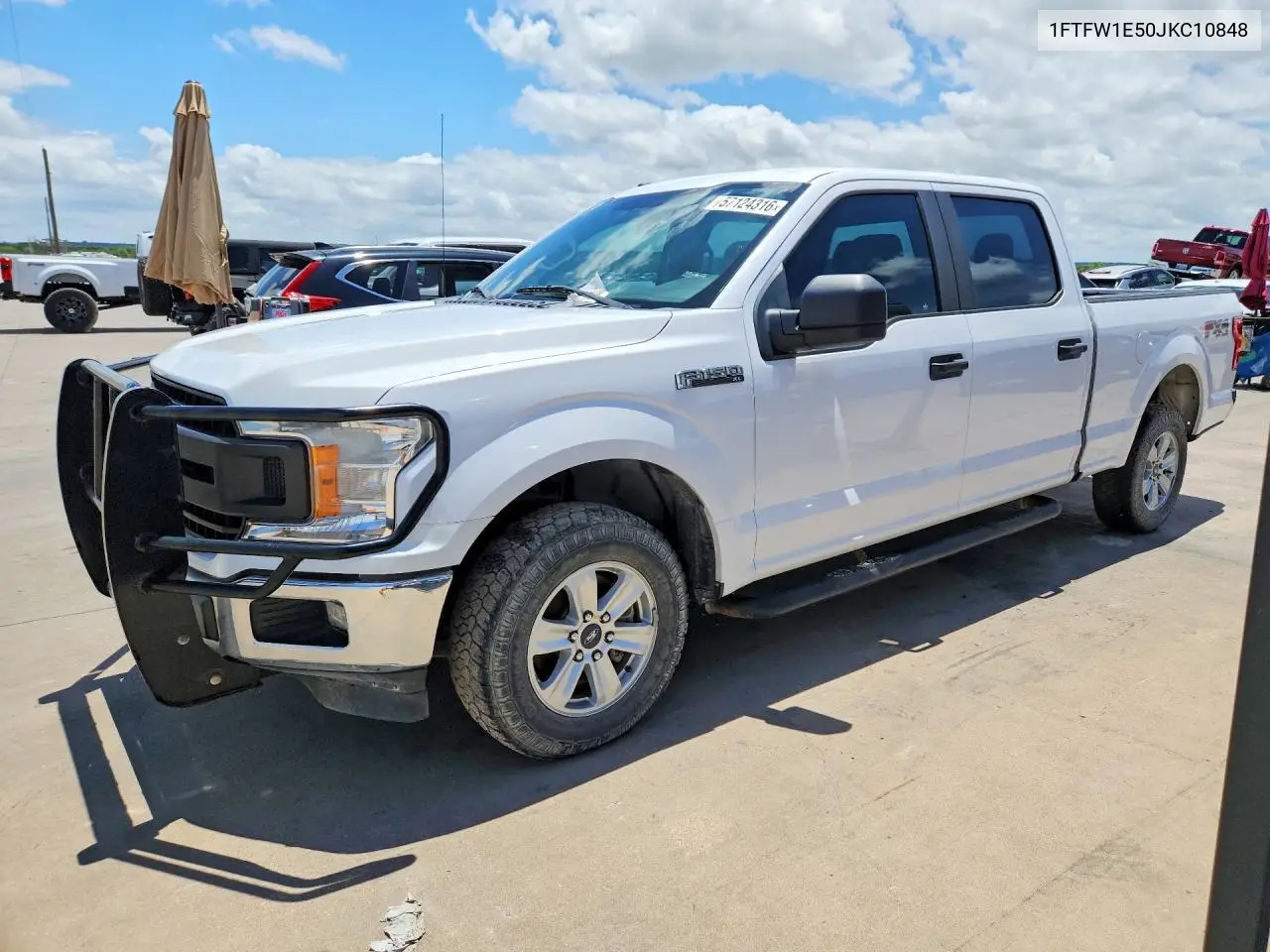 1FTFW1E50JKC10848 2018 Ford F150 Supercrew