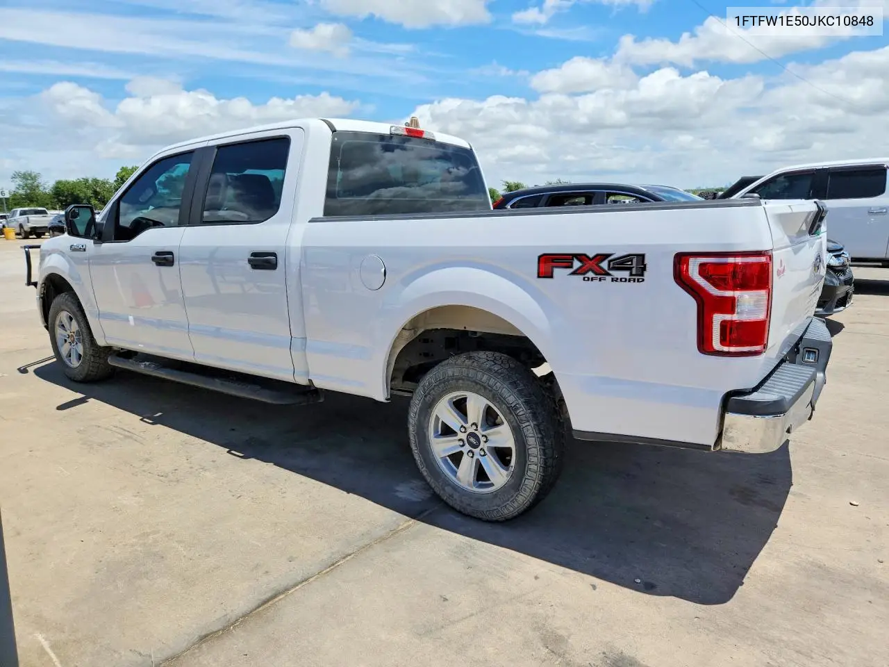 1FTFW1E50JKC10848 2018 Ford F150 Supercrew