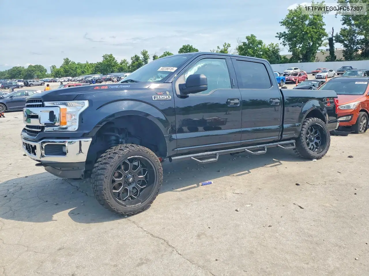 2018 Ford F150 Supercrew VIN: 1FTFW1EG0JFC57307 Lot: 58236616