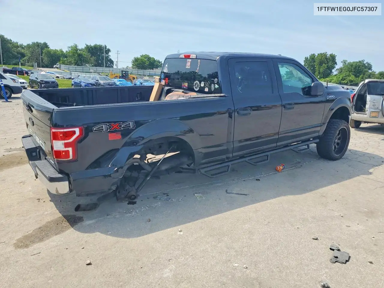 2018 Ford F150 Supercrew VIN: 1FTFW1EG0JFC57307 Lot: 58236616