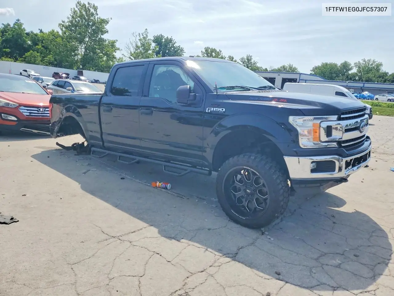 2018 Ford F150 Supercrew VIN: 1FTFW1EG0JFC57307 Lot: 58236616