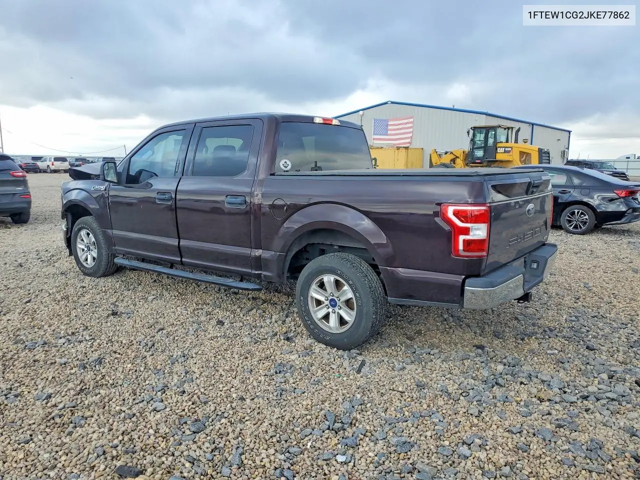2018 Ford F150 Supercrew VIN: 1FTEW1CG2JKE77862 Lot: 58699046