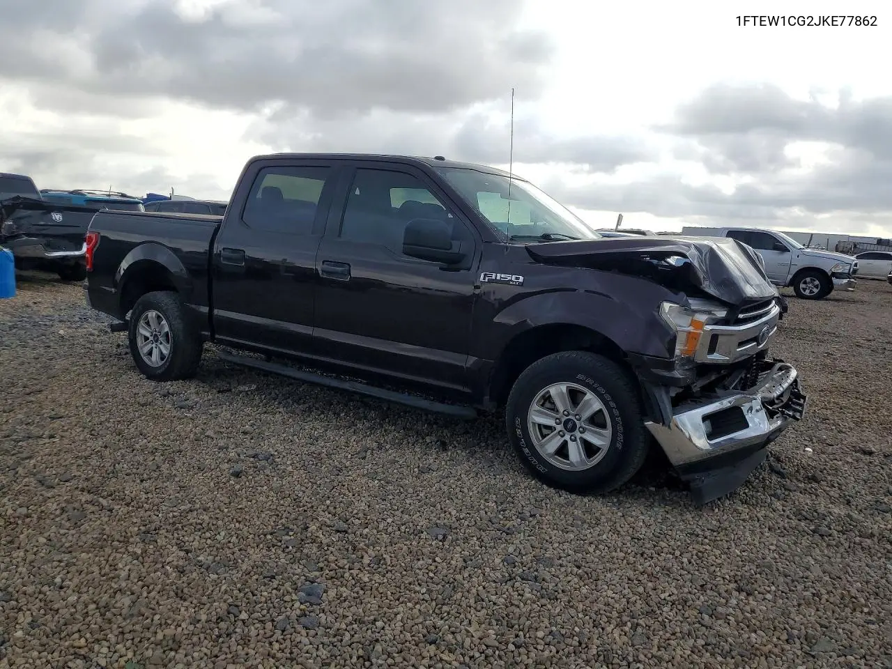 2018 Ford F150 Supercrew VIN: 1FTEW1CG2JKE77862 Lot: 58699046