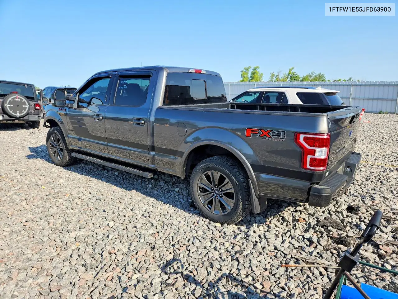 1FTFW1E55JFD63900 2018 Ford F150 Supercrew