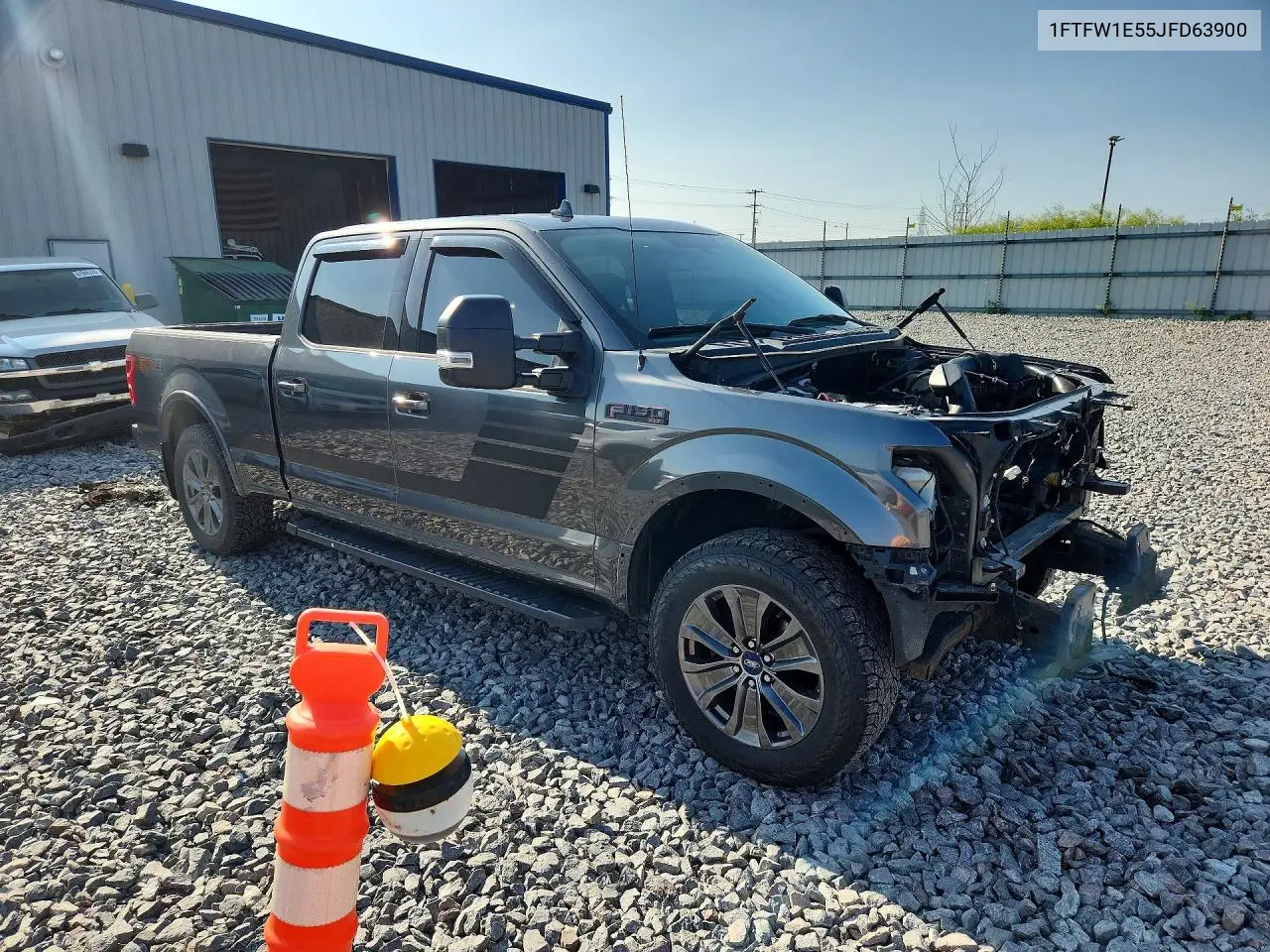 1FTFW1E55JFD63900 2018 Ford F150 Supercrew