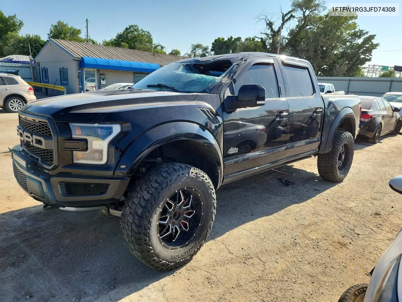 2018 Ford F150 Raptor VIN: 1FTFW1RG3JFD74308 Lot: 61689136