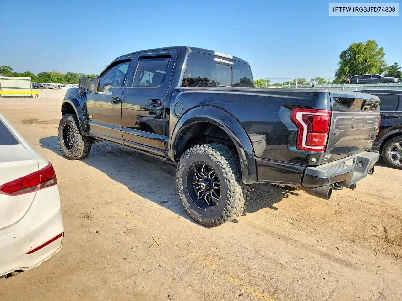 2018 Ford F150 Raptor VIN: 1FTFW1RG3JFD74308 Lot: 61689136