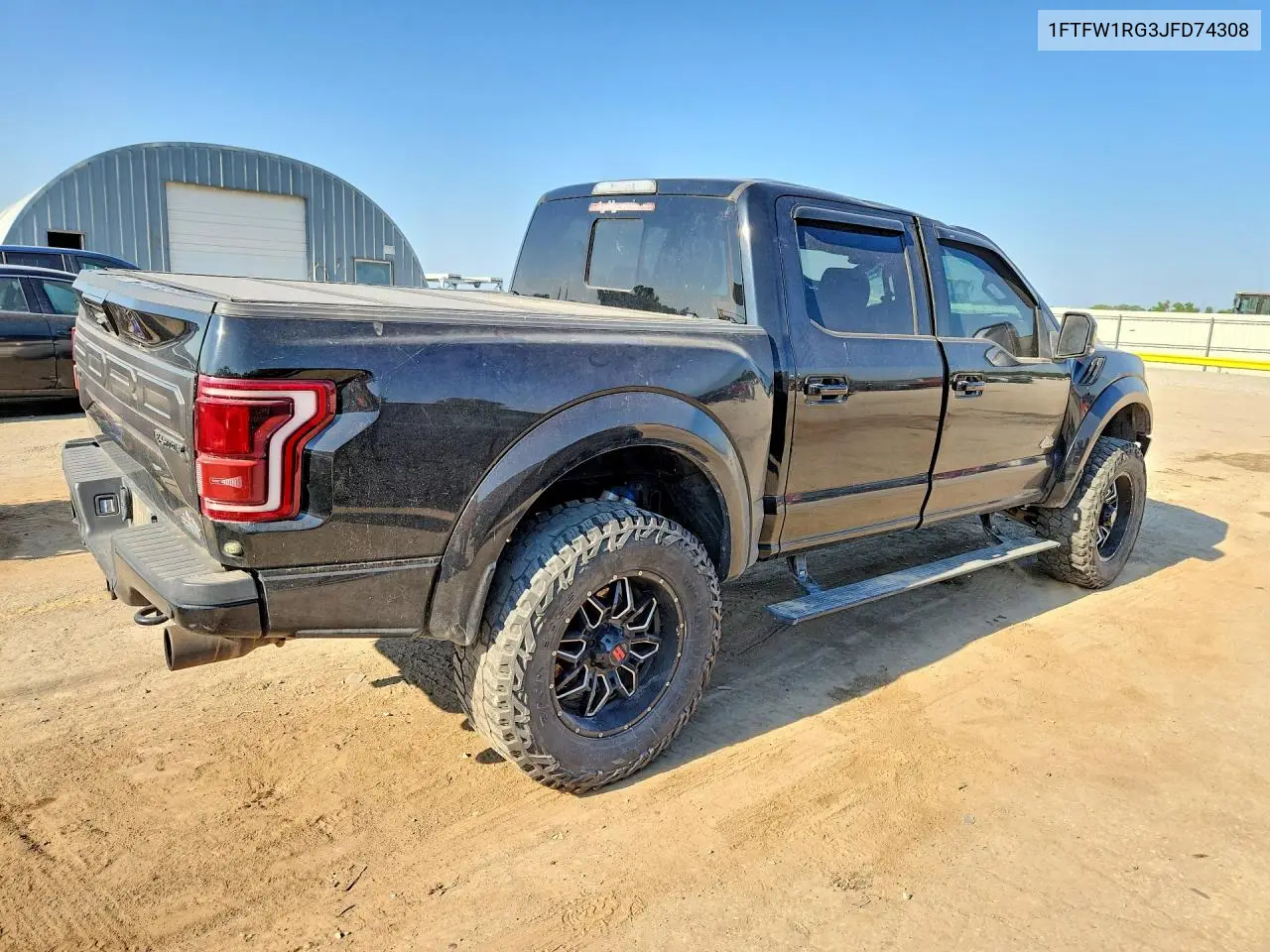 2018 Ford F150 Raptor VIN: 1FTFW1RG3JFD74308 Lot: 61689136