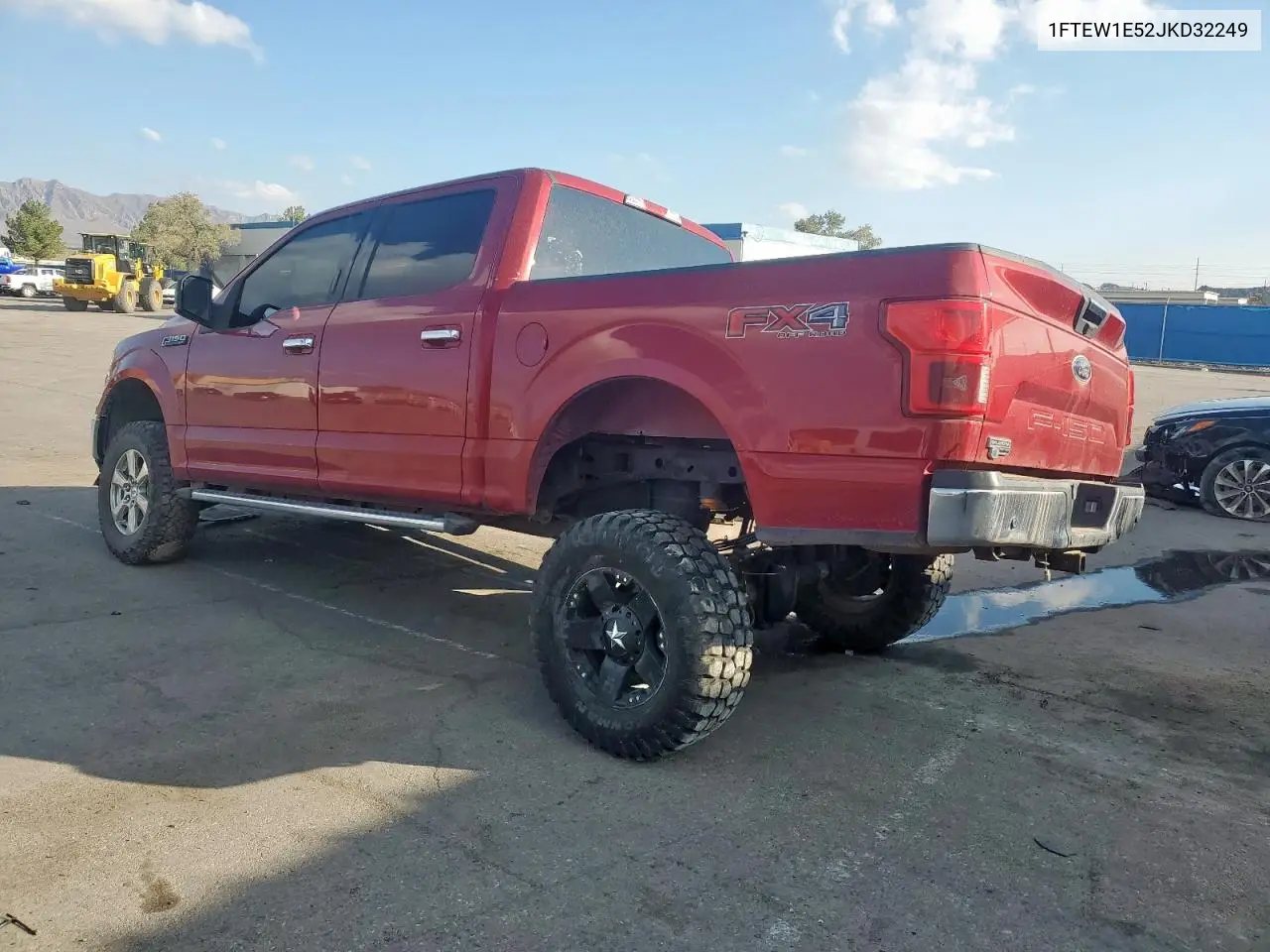 1FTEW1E52JKD32249 2018 Ford F150 Supercrew