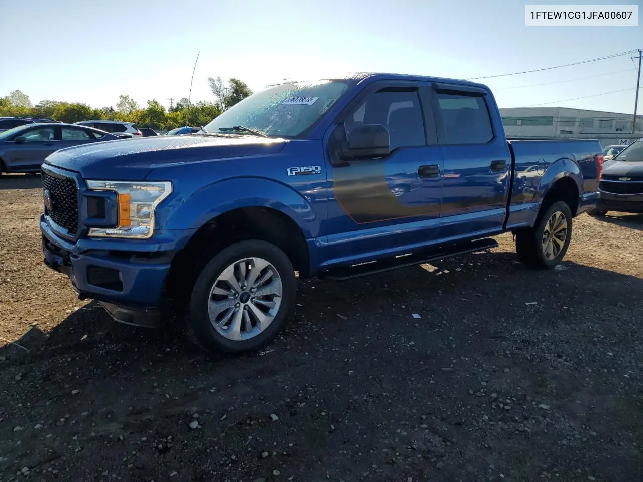 1FTEW1CG1JFA00607 2018 Ford F150 Supercrew