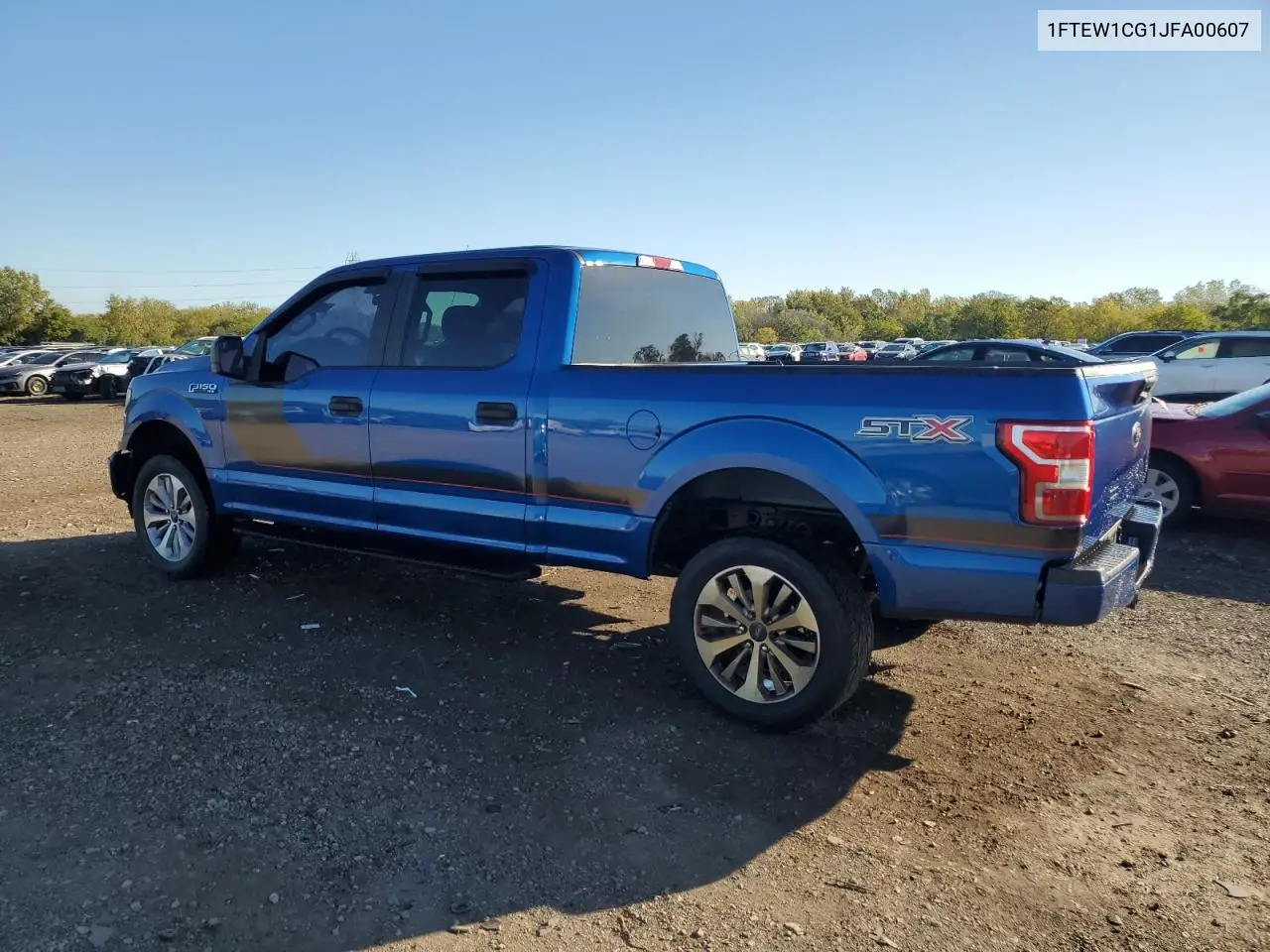 1FTEW1CG1JFA00607 2018 Ford F150 Supercrew
