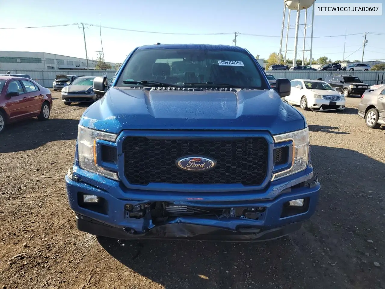 1FTEW1CG1JFA00607 2018 Ford F150 Supercrew