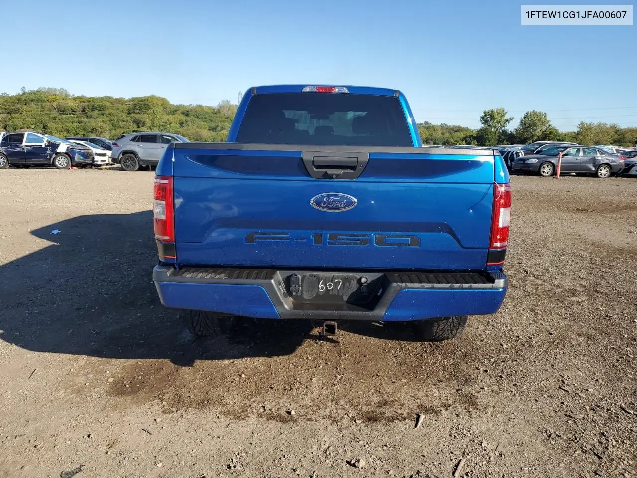 1FTEW1CG1JFA00607 2018 Ford F150 Supercrew