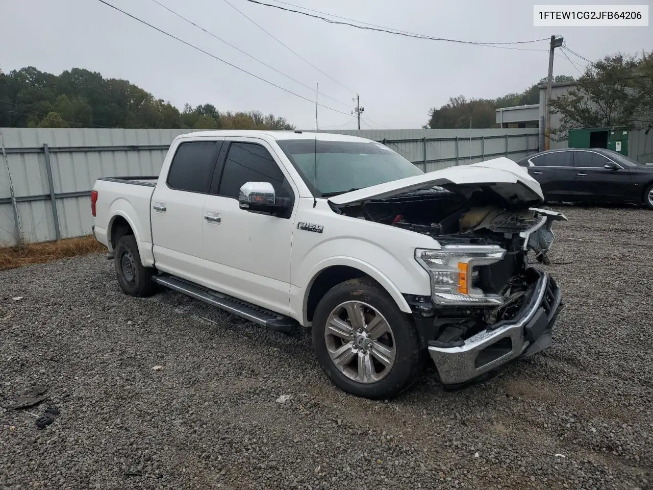 1FTEW1CG2JFB64206 2018 Ford F150 Supercrew