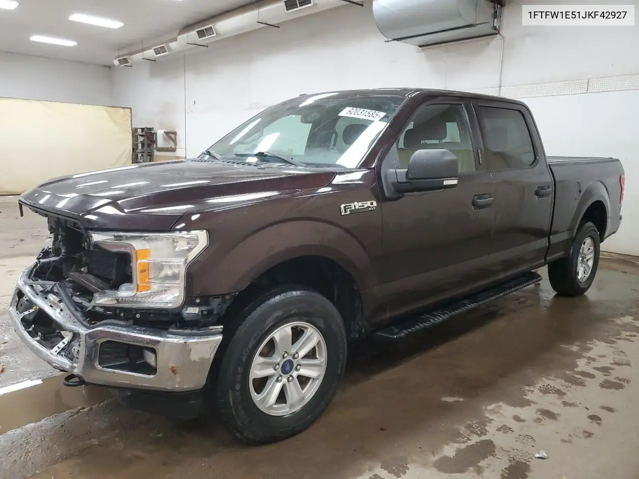 1FTFW1E51JKF42927 2018 Ford F150 Supercrew
