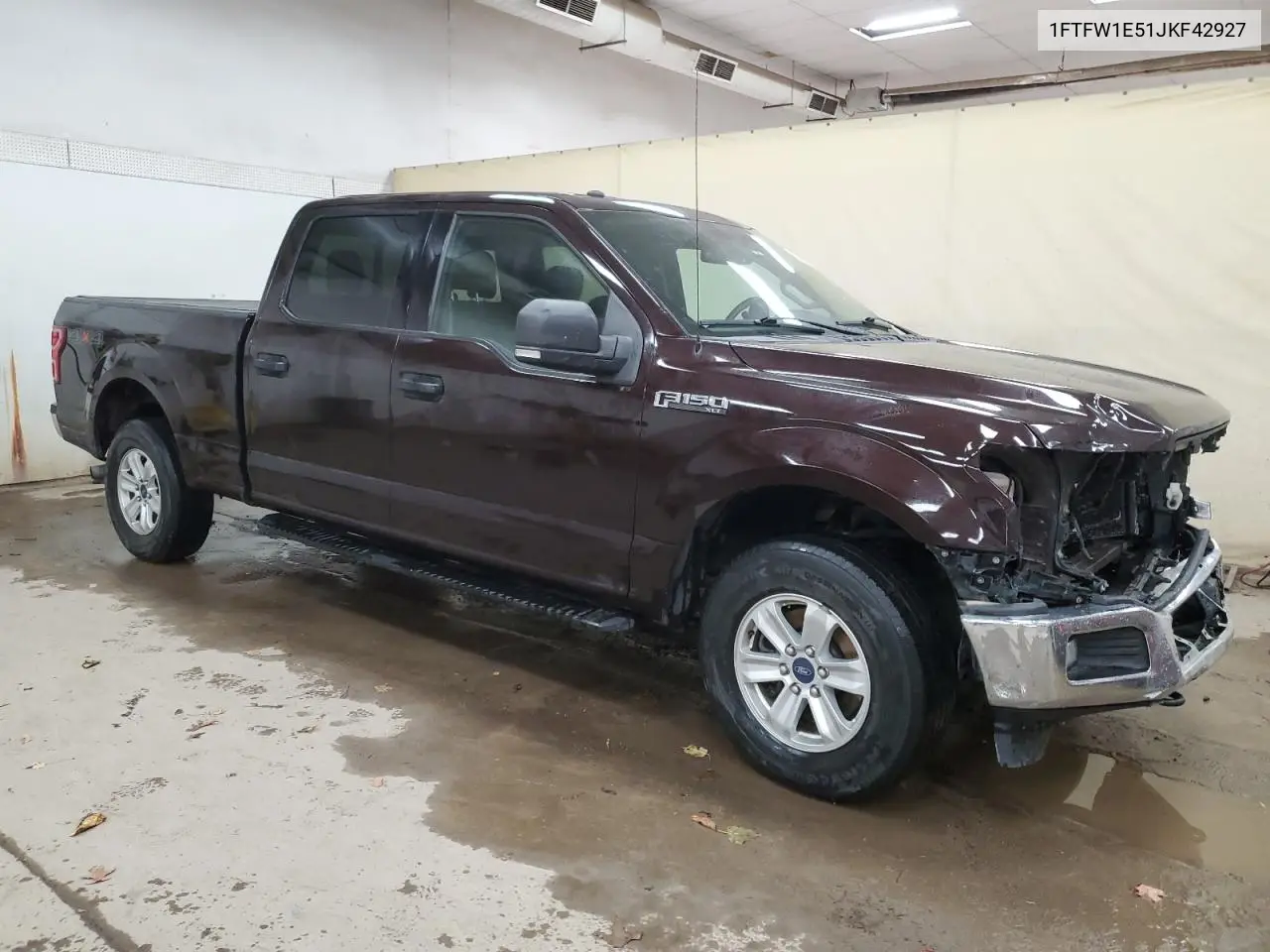 1FTFW1E51JKF42927 2018 Ford F150 Supercrew