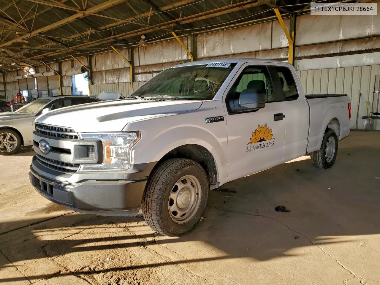 1FTEX1CP6JKF28664 2018 Ford F150 Super Cab