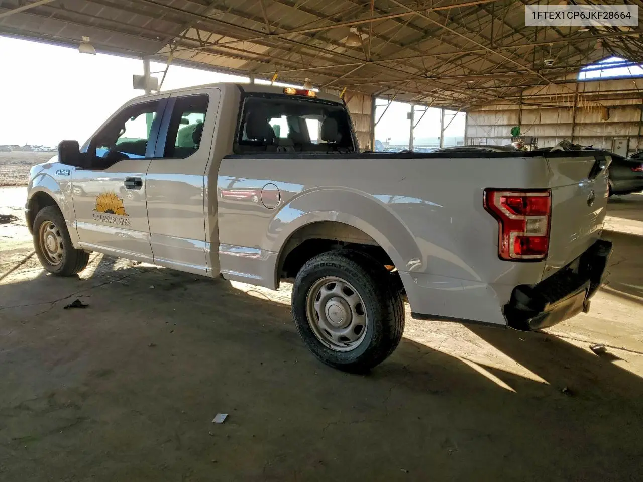 1FTEX1CP6JKF28664 2018 Ford F150 Super Cab
