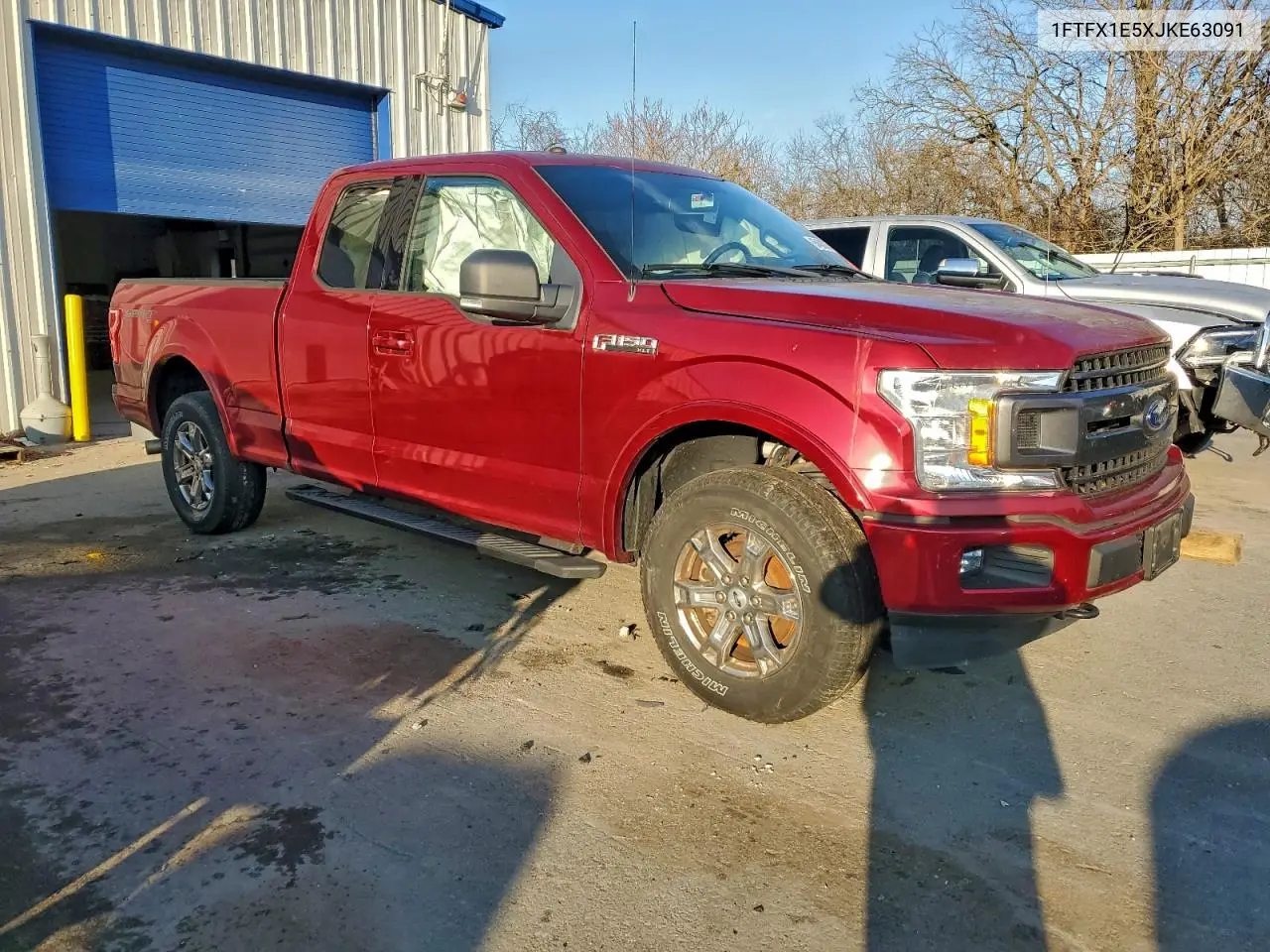 1FTFX1E5XJKE63091 2018 Ford F150 Super Cab