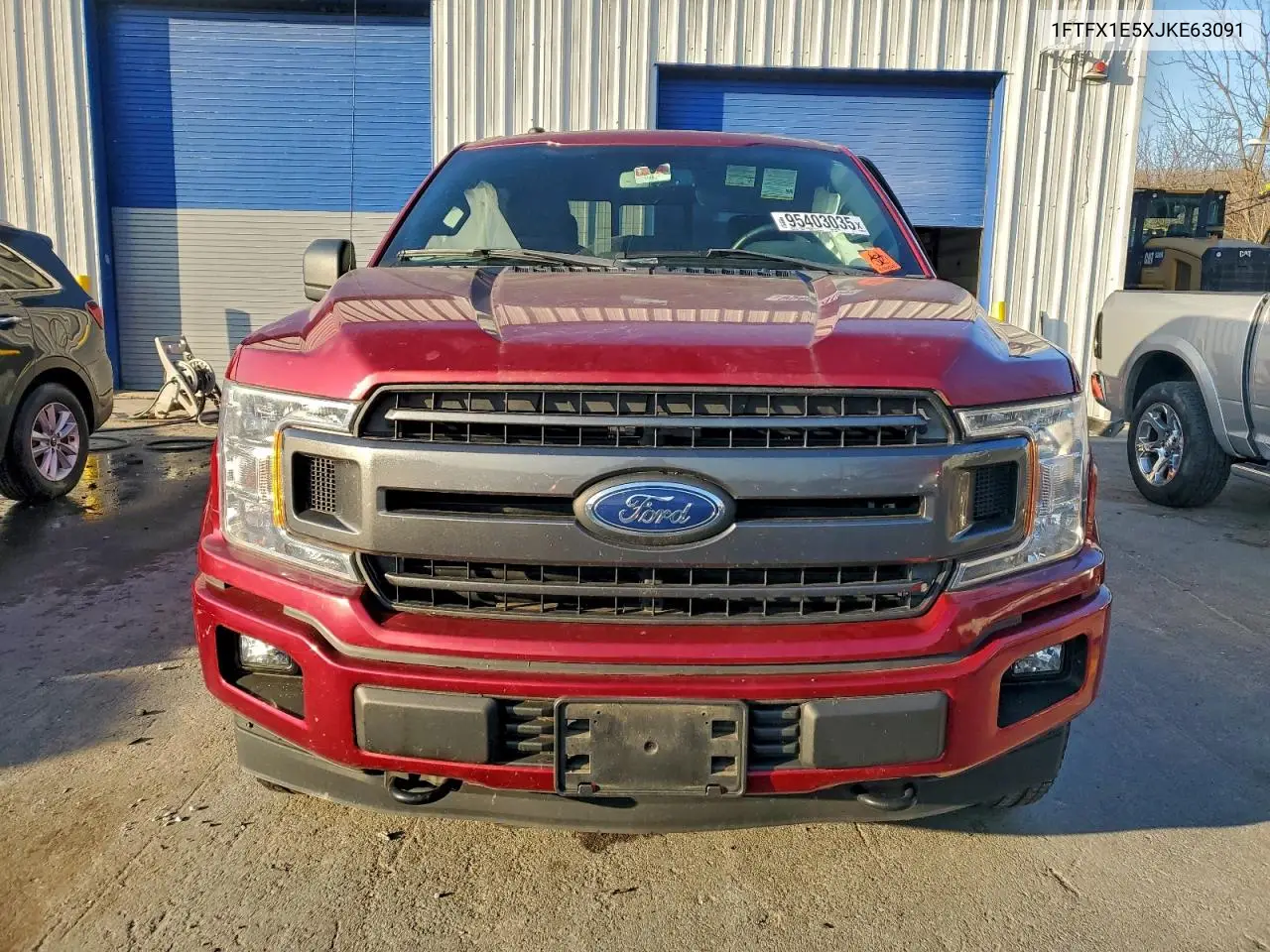 1FTFX1E5XJKE63091 2018 Ford F150 Super Cab