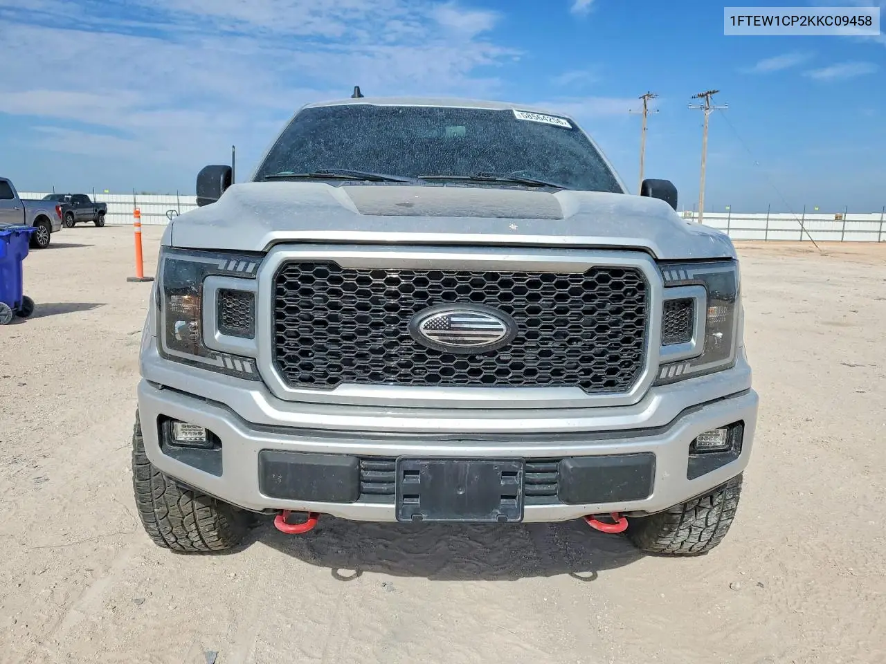 2019 Ford F150 Supercrew VIN: 1FTEW1CP2KKC09458 Lot: 58564256