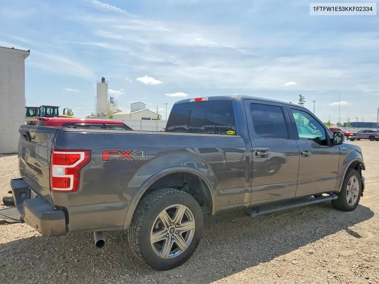 2019 Ford F150 Supercrew VIN: 1FTFW1E53KKF02334 Lot: 60250696