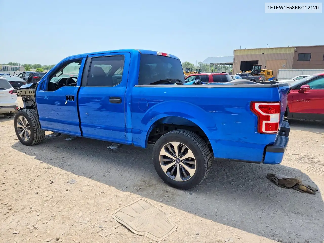 2019 Ford F150 Supercrew VIN: 1FTEW1E58KKC12120 Lot: 60799176