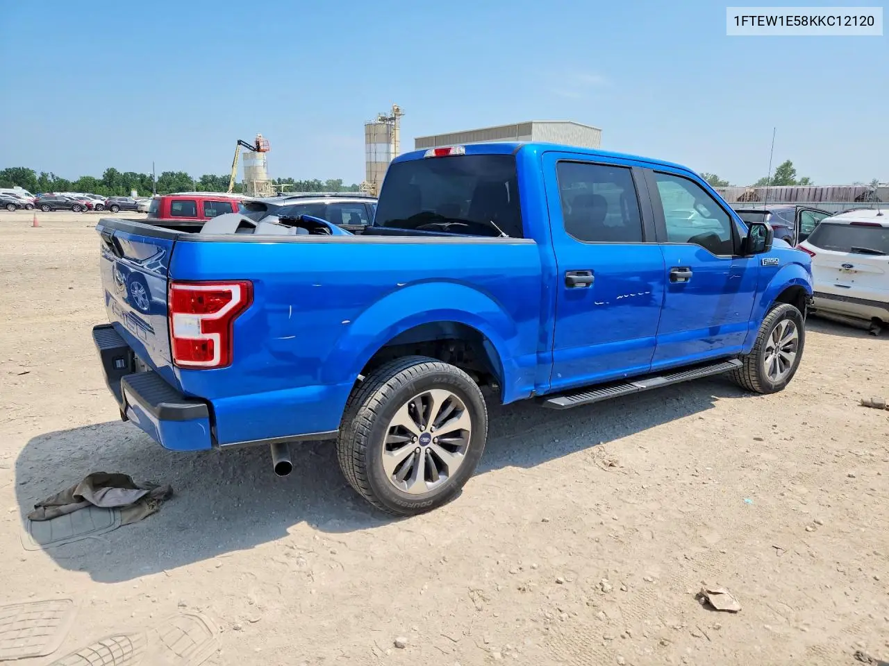 2019 Ford F150 Supercrew VIN: 1FTEW1E58KKC12120 Lot: 60799176