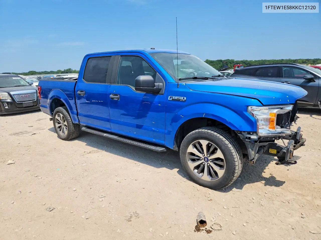 2019 Ford F150 Supercrew VIN: 1FTEW1E58KKC12120 Lot: 60799176
