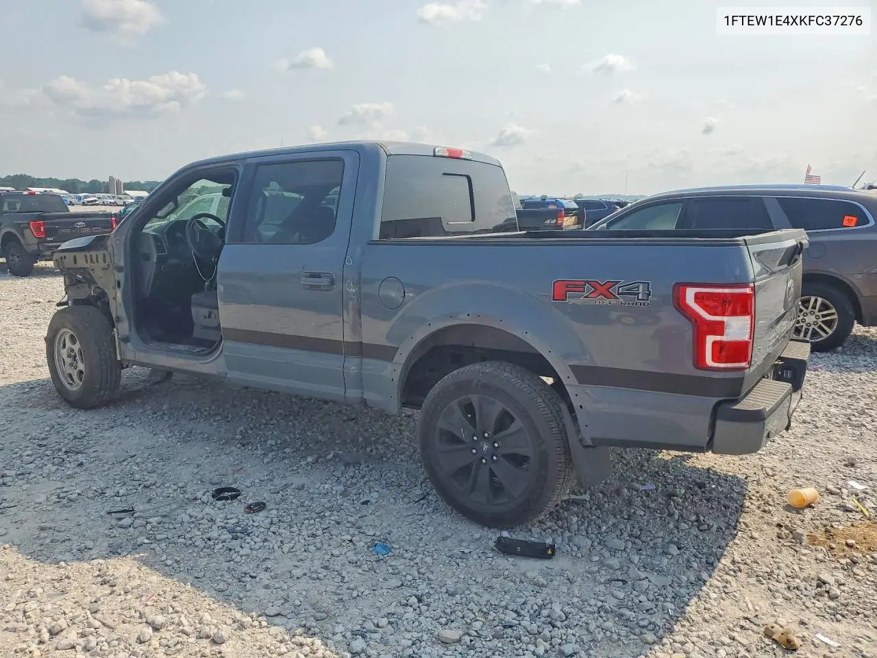 2019 Ford F150 Supercrew VIN: 1FTEW1E4XKFC37276 Lot: 61142126
