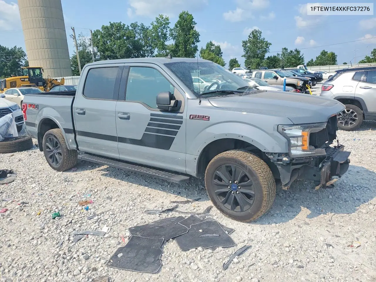 2019 Ford F150 Supercrew VIN: 1FTEW1E4XKFC37276 Lot: 61142126