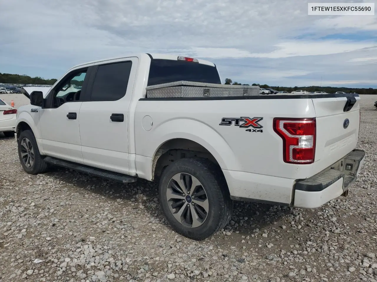1FTEW1E5XKFC55690 2019 Ford F150 Supercrew