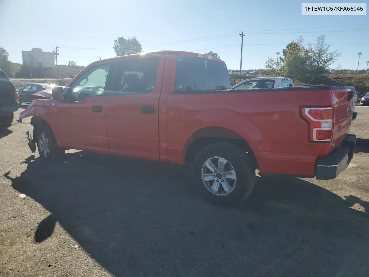 1FTEW1C57KFA66045 2019 Ford F150 Supercrew