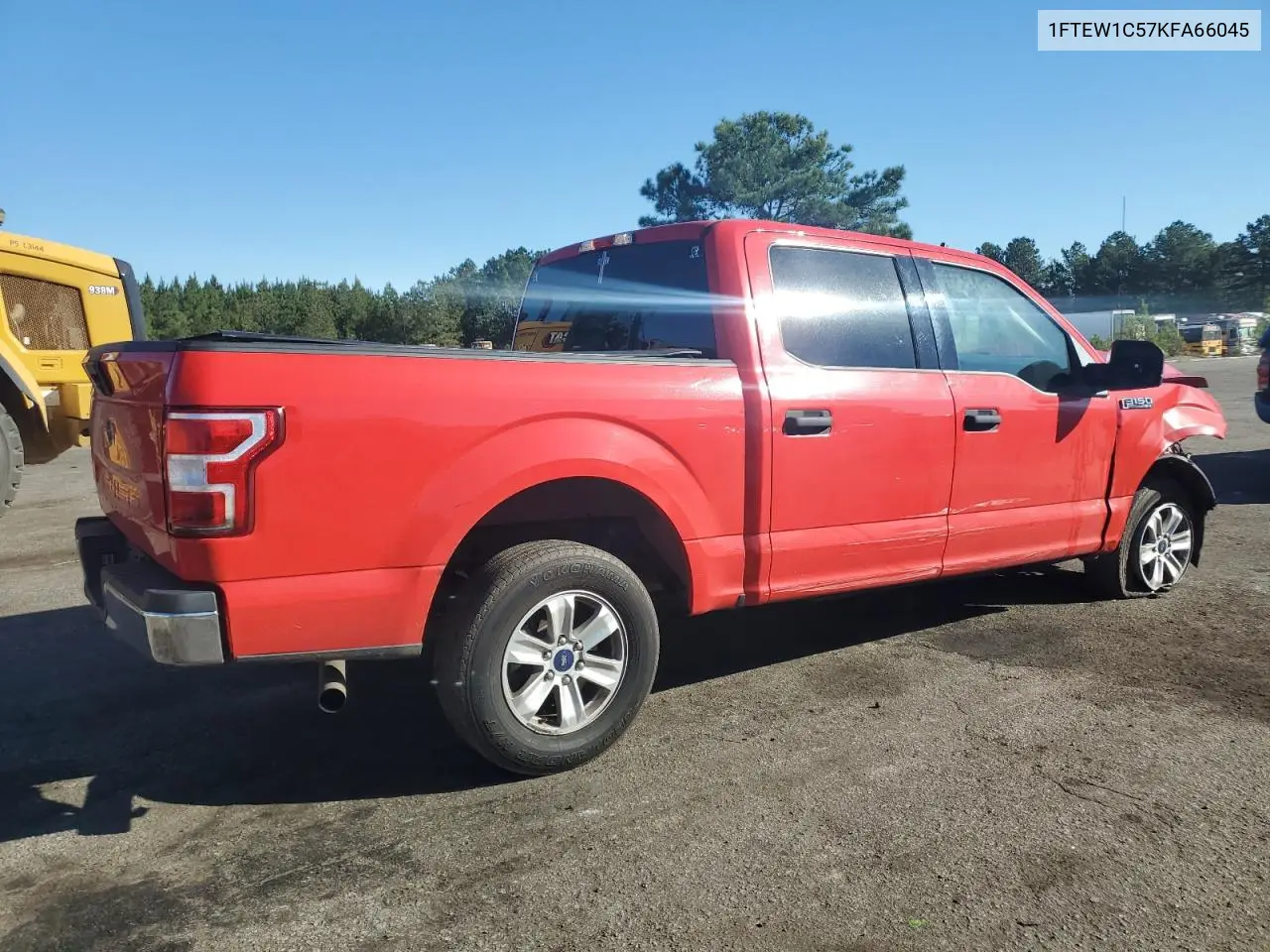 1FTEW1C57KFA66045 2019 Ford F150 Supercrew