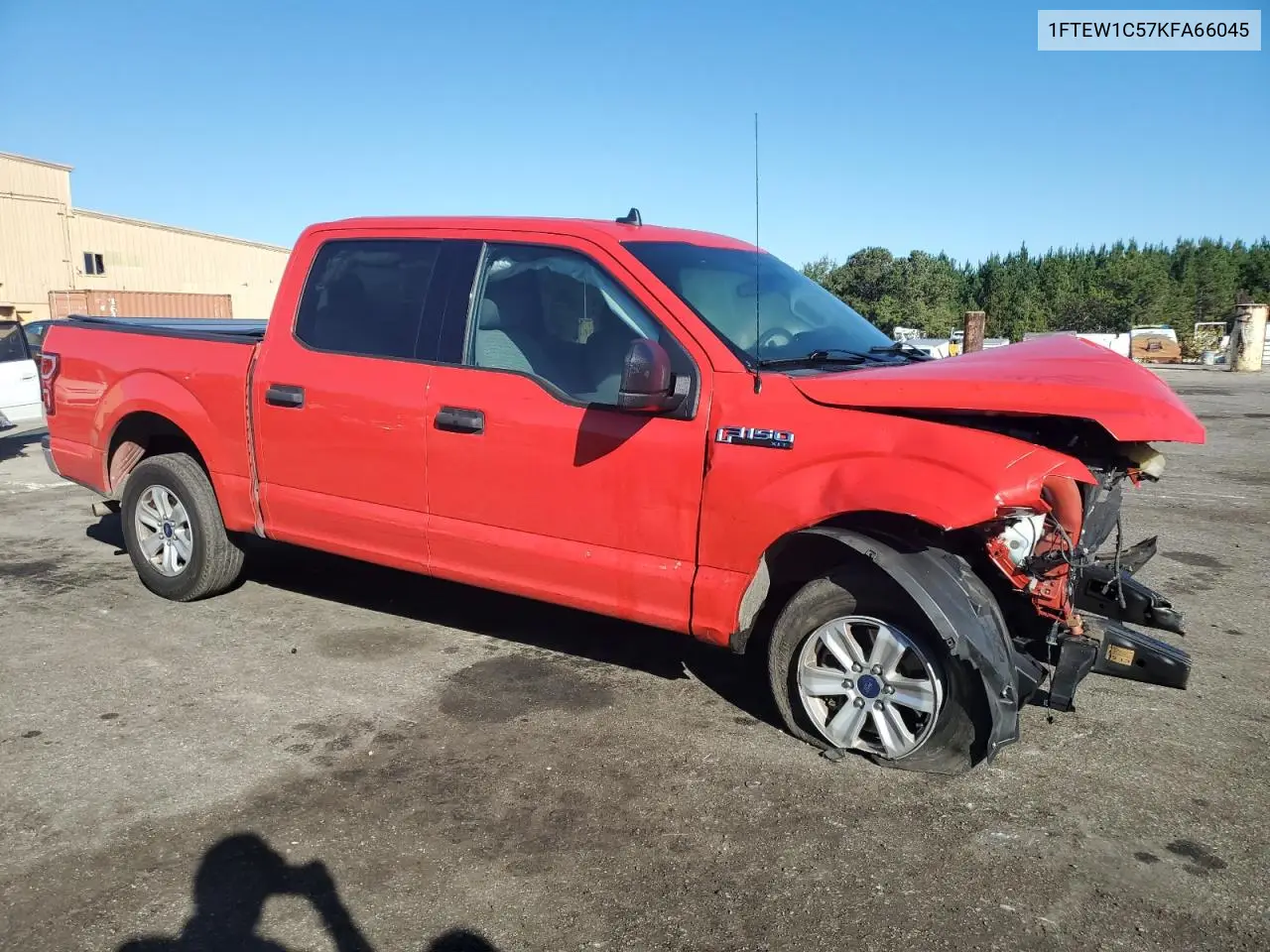 1FTEW1C57KFA66045 2019 Ford F150 Supercrew